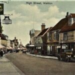 Maldon High Street, Essex 1933, from Wikimedia Commons licenced Public Domain