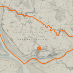 Old map showing Brightlingsea